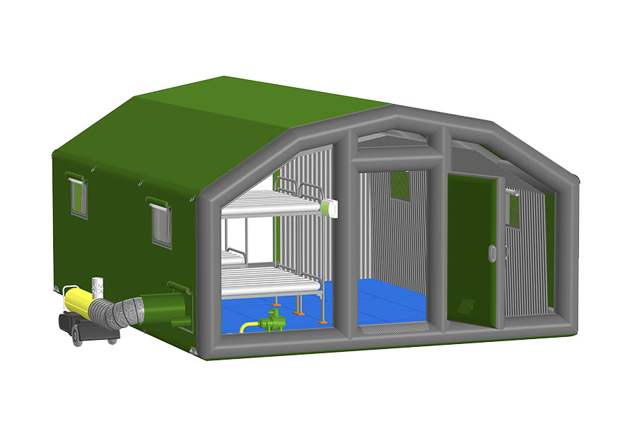 Палатка пневмокаркасная Фрегат ПКП Ф-29