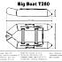 Лодка ПВХ под мотор Big Boat Т280